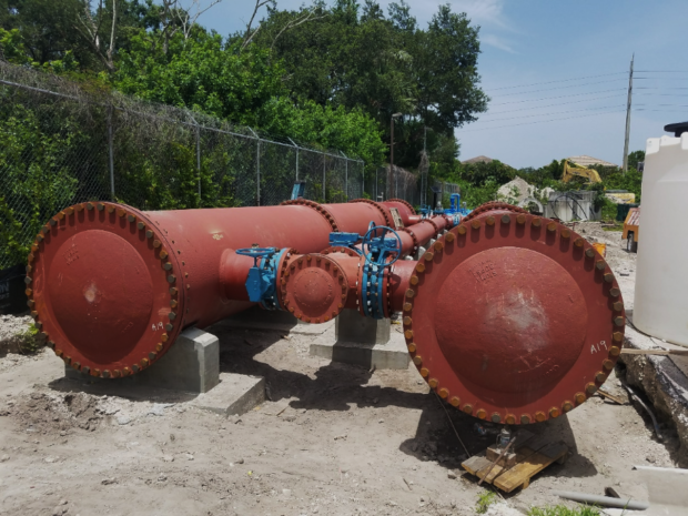 Broward County Water and Wastewater Services WTP 3A Four Log System Services During Construction